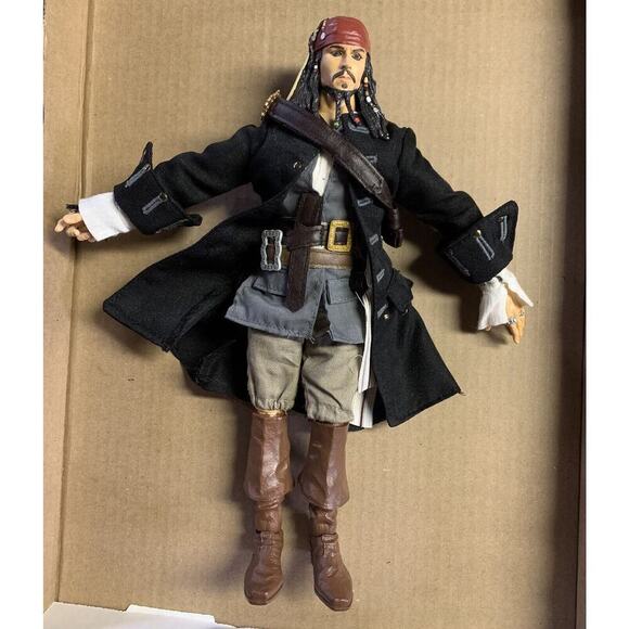 Jack Sparrow Pirates Of Caribbean Figurine Flexible - Picture 2 of 8